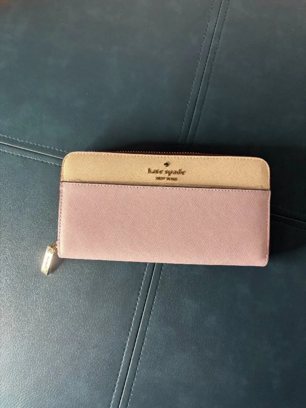 Kate Spade Lilac and Beige Wallet